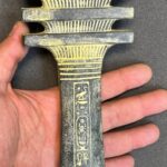 Stone Ankh – Egyptian Key of Life Sculpture - صورة إضافية 3