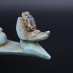 Stone Anubis Boat Statue with Horus - Egyptian Replica - صورة إضافية 8