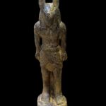 Stone Anubis Statue: Egyptian God of Mummification Replica - صورة إضافية 4