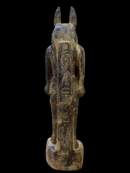 Stone Anubis Statue: Egyptian God of Mummification Replica - صورة إضافية 6
