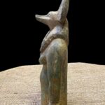 Stone Anubis Statue, Egyptian Mythology Replica - صورة إضافية 2