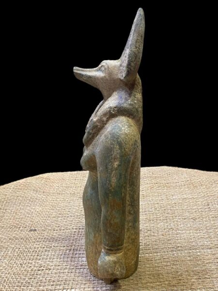 Stone Anubis Statue, Egyptian Mythology Replica - صورة إضافية 2
