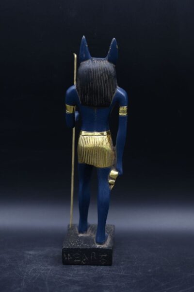 Stone Anubis Statue - Egyptian Mythology Replica - صورة إضافية 2