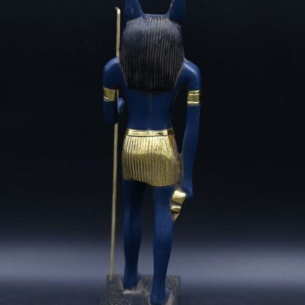 Stone Anubis Statue - Egyptian Mythology Replica - صورة إضافية 2