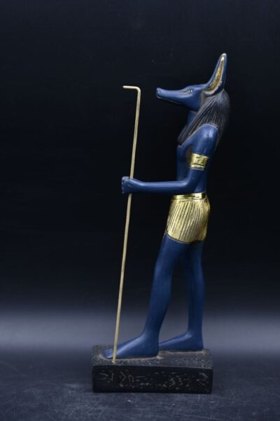 Stone Anubis Statue - Egyptian Mythology Replica - صورة إضافية 4