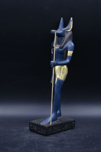 Stone Anubis Statue - Egyptian Mythology Replica - صورة إضافية 5