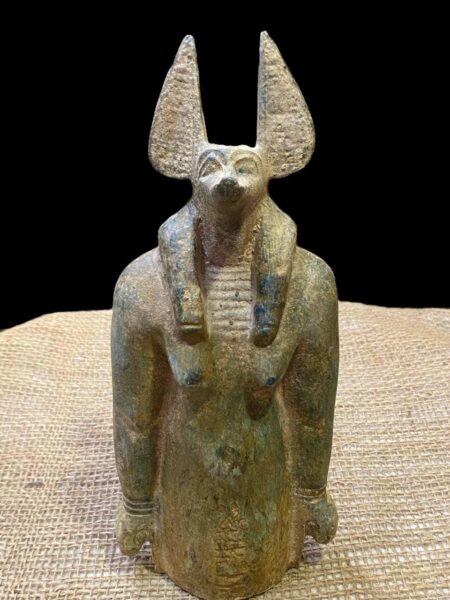 Stone Anubis Statue, Egyptian Mythology Replica - صورة إضافية 6