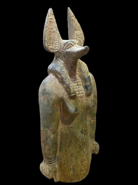 Stone Anubis Statue, Egyptian Mythology Replica - صورة إضافية 9