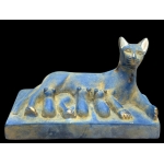 Stone Bastet Statue: Egyptian Goddess Decor
