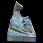 Stone Bastet Statue: Egyptian Goddess Decor - صورة إضافية 2