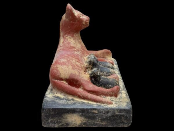 Stone Egyptian Cat Goddess Bastet Statue - Replica - صورة إضافية 2