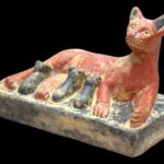 Stone Egyptian Cat Goddess Bastet Statue - Replica - صورة إضافية 4