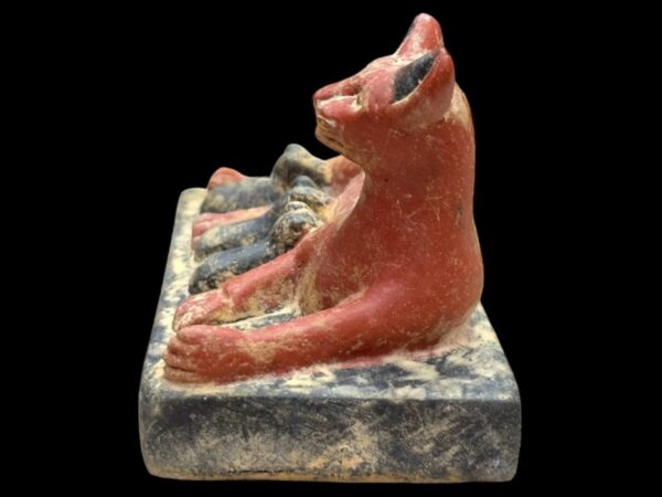 Stone Egyptian Cat Goddess Bastet Statue - Replica - صورة إضافية 6