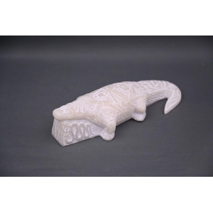 Stone Sobek Statue, Ancient Egyptian God Sculpture