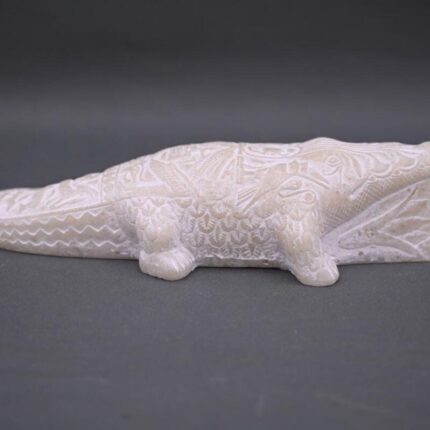 Stone Sobek Statue, Ancient Egyptian God Sculpture - صورة إضافية 2