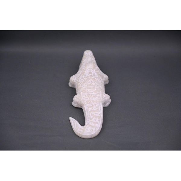 Stone Sobek Statue, Ancient Egyptian God Sculpture - صورة إضافية 6