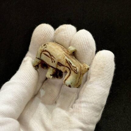 Stone Taweret Amulet: Egyptian Goddess of Fertility