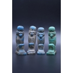 Stone Thoth Statue, Baboon Shape, Egyptian Decor
