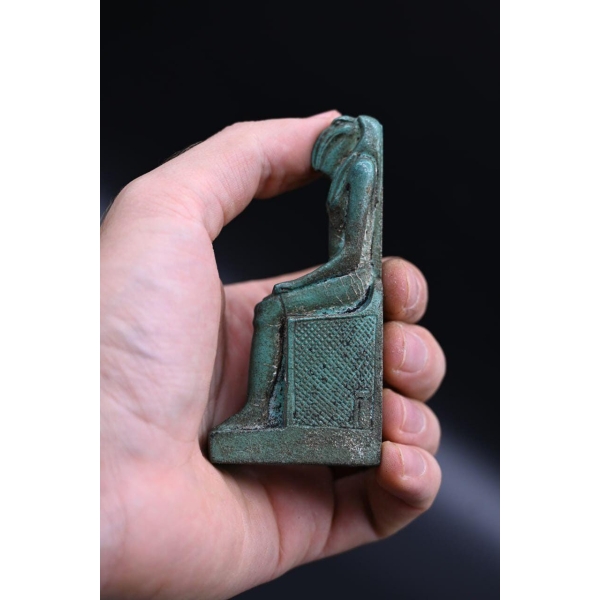 Stone Thoth Statue: Egyptian God of Wisdom Decor - صورة إضافية 4