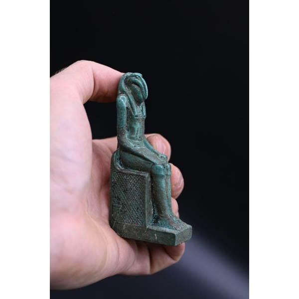 Stone Thoth Statue: Egyptian God of Wisdom Decor - صورة إضافية 7