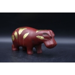 Tawert Egyptian river goddess,represented as a hippopotamus - natural stone - ancient Egyptian antique mythology