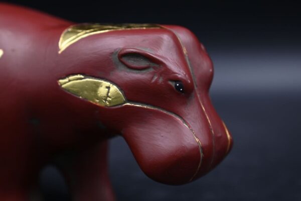 Tawert Egyptian river goddess,represented as a hippopotamus - natural stone - ancient Egyptian antique mythology - صورة إضافية 2