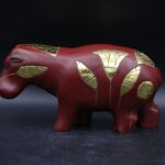 Tawert Egyptian river goddess,represented as a hippopotamus - natural stone - ancient Egyptian antique mythology - صورة إضافية 5
