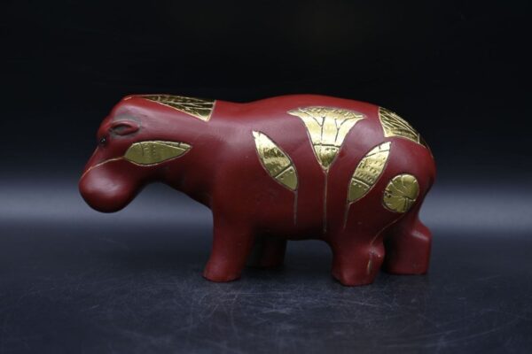 Tawert Egyptian river goddess,represented as a hippopotamus - natural stone - ancient Egyptian antique mythology - صورة إضافية 5