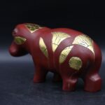 Tawert Egyptian river goddess,represented as a hippopotamus - natural stone - ancient Egyptian antique mythology - صورة إضافية 8