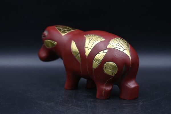 Tawert Egyptian river goddess,represented as a hippopotamus - natural stone - ancient Egyptian antique mythology - صورة إضافية 8