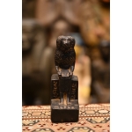 Thoth -vintage statue-Depicted in Baboon-Symbol of wisdom writing-moon-Egyptian antique statues -handcraft-Archeology/Egyptian mythology
