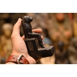 Thoth -vintage statue-Depicted in Baboon-Symbol of wisdom writing-moon-Egyptian antique statues -handcraft-Archeology/Egyptian mythology