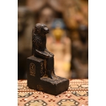 Thoth -vintage statue-Depicted in Baboon-Symbol of wisdom writing-moon-Egyptian antique statues -handcraft-Archeology/Egyptian mythology