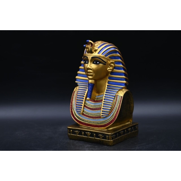 Tutankhamun-Amazing King Tutankhamun's golden mask-ancient Egyptian antiques---unique-rare museum pieces. - صورة إضافية 4