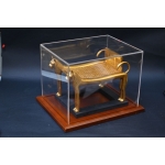Tutankhamun lions bad-replica museum piece-ancient Egyptian religion,mythology-sculpture Egyptian antiquities-made in Egypt