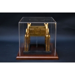 Tutankhamun lions bad-replica museum piece-ancient Egyptian religion,mythology-sculpture Egyptian antiquities-made in Egypt