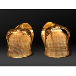 Tutankhamun Sandals, Gold Coated Copper, Egyptian Replica - صورة إضافية 7