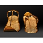 Tutankhamun Sandals, Gold Coated Copper, Egyptian Replica - صورة إضافية 8