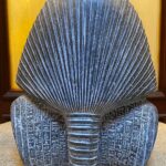 Tutankhamun Statue: Egyptian Pharaoh Stone Decor - صورة إضافية 3
