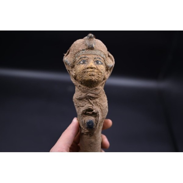 Tutankhamun Was Scepter, Egyptian Mythology Decor