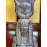 Unique Egyptian goddess Hathor statue ancient Egyptian goddess of beauty hand crafted made in Egypt