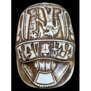 Unique Scarab Beetle, Ancient Egyptian Symbol of Protection
