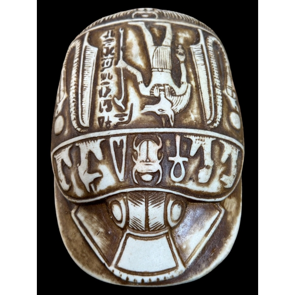 Unique Scarab Beetle, Ancient Egyptian Symbol of Protection