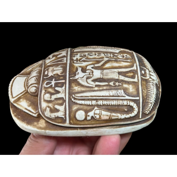 Unique Scarab Beetle, Ancient Egyptian Symbol of Protection - صورة إضافية 4