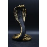 Uraeus Cobra Statue: Egyptian Deity Carving - صورة إضافية 5