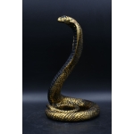 Uraeus Cobra Statue: Egyptian Deity Carving - صورة إضافية 8