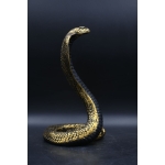 Uraeus Cobra Statue: Egyptian Deity Carving - صورة إضافية 9