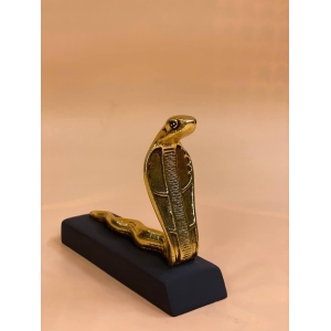 Uraeus Cobra Statue: Egyptian Deity Replica