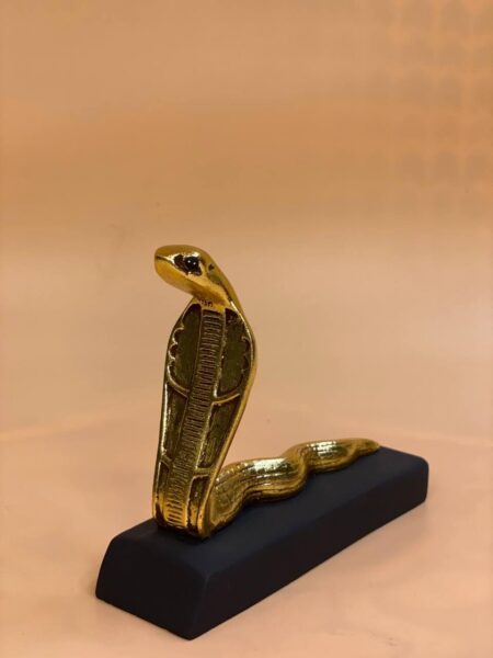 Uraeus Cobra Statue: Egyptian Deity Replica - صورة إضافية 2