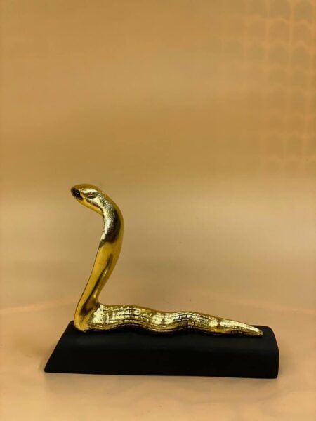 Uraeus Cobra Statue: Egyptian Deity Replica - صورة إضافية 9